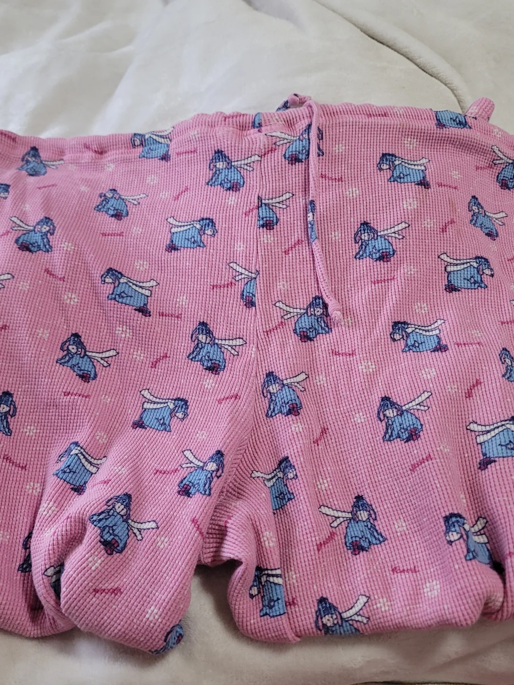 Vintage Disney Store Eeyore Pajama Pants Drawstring Size XL Winnie The Pooh - Picture 5 of 5